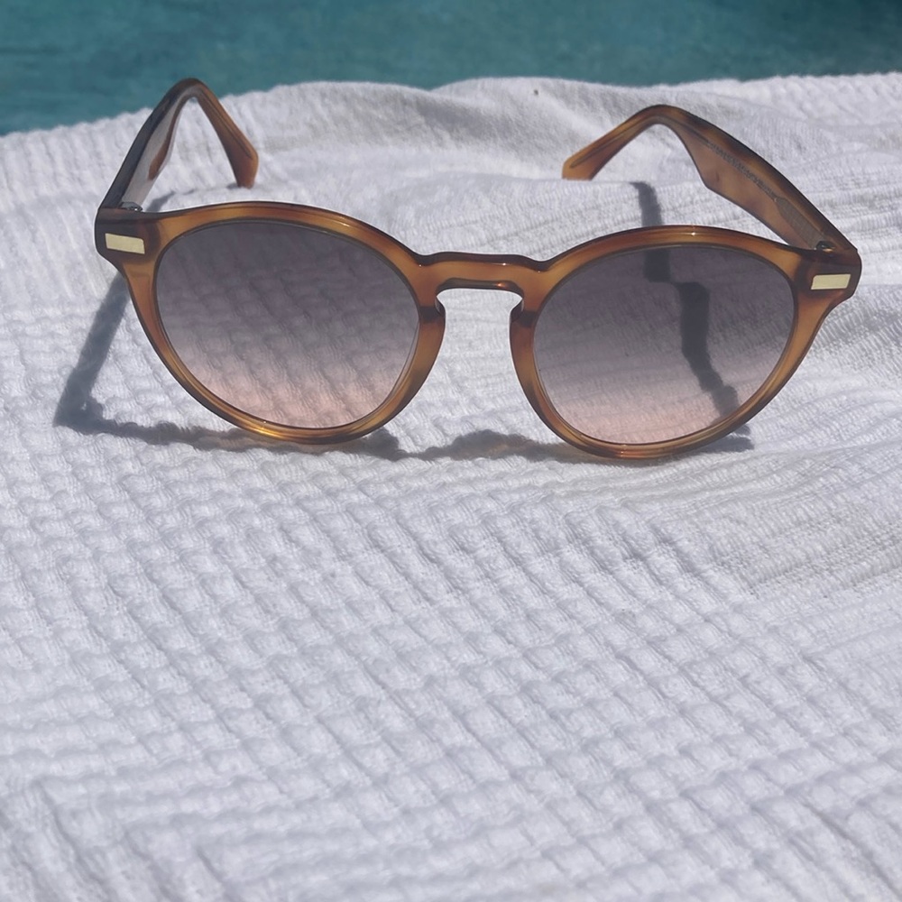 Blackburn made in Italy Tan Sunglasses